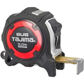 Tajima GAGSL25-50 Convex Thick Stainless Steel Tape 2.0 x 1.0 inches (5 m) x 25 mm Thick G Stainless Lock