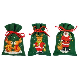Set of 3 Christmas Bags