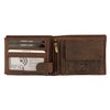BUFFALO HILL Wallet I Lion Motif I Buffalo Leather Wallet