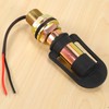 Tsudoku Rotating Flashing Amber Beacon Flexible DIN Rod Tractor Mounting