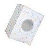 Zerodeko 3pcs Washing Machine Cover Case Peva Fabric Standard Size