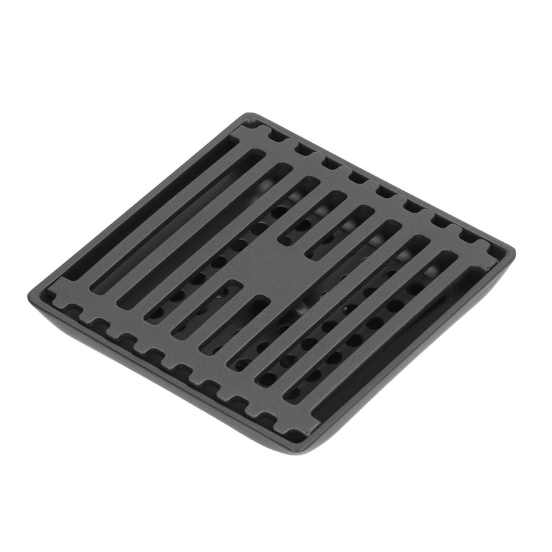 Floor Drain Stainless Steel Copper Gray Quadrangular Large Displacement Draining