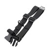 POFET Pack of 2 Adjustable Chest Strap Backpack Straps, Black