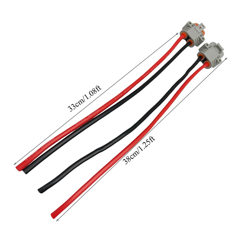 daier Waterproof IP67 8AWG 50A Anderson Jumper Cable Plug Connector