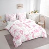 Feelyou Pink Ballet Full Size - 7 Pieces Bed in