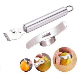 YFOX Lemon Peeler and Peeling Orange - Kitchen Professional Peeling Tool Stainless Steel Citrus Peeling Tool