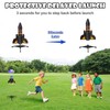 Ovaasy Rocket Launcher for Kids, 200 ft Self Launching Motorized