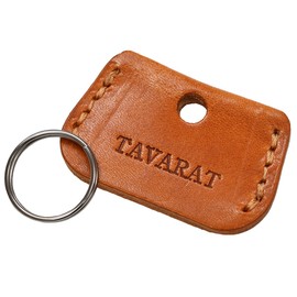 TAVARAT Key Cover, Genuine Leather, Key Cap, Made in Japan, Himeji Leather, Key Cover, Double Ring Included (Large-Camel), Large Camel