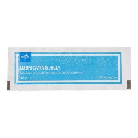 Medline Lubricating Jelly in Foil Pack, 5 g, Case of 600
