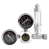 Laroal CO2 Bubble Counter Aluminum Alloy Non-Return Aquarium CO2 Regulator