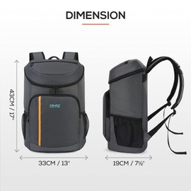 TOURIT Cooler Backpack 30 Cans Lightweight Insulated Backpack Cooler Leak-Proof for Men and Women