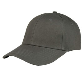 FREEBIRD99 Unisex Cotton Adjustable Baseball Cap Plain Hat (Dark Grey)