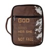 Mumeson Cow Print Bible Cover - Multifunctional Bible Case for