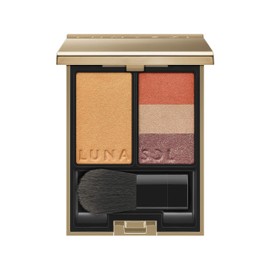 Lunasol EX02 Fusing Color Palette Eyeshadow Mellow Tempo 0.2 oz (7 g)