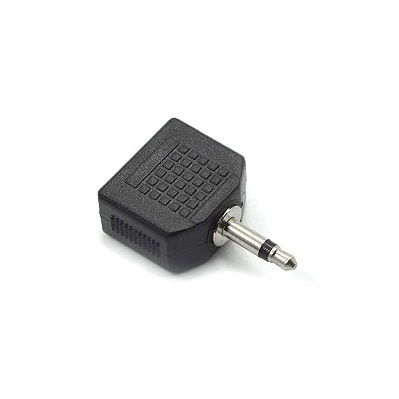 LYLGO 3.5mm Mono Male to Dual 3.5mm Female Audio Splitter