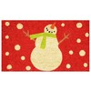 Calloway Mills 121042436 Holiday Snowman Doormat