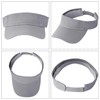 Marrywindix 1 Piece of Grey Sport Wear Athletic Visor Sun