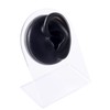 Black Soft Silicone Human Ear Mouth Eye Tongue Navel Model
