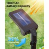 Thumok Clip on Solar Lights for Fence,1-Second Install Solar Fence