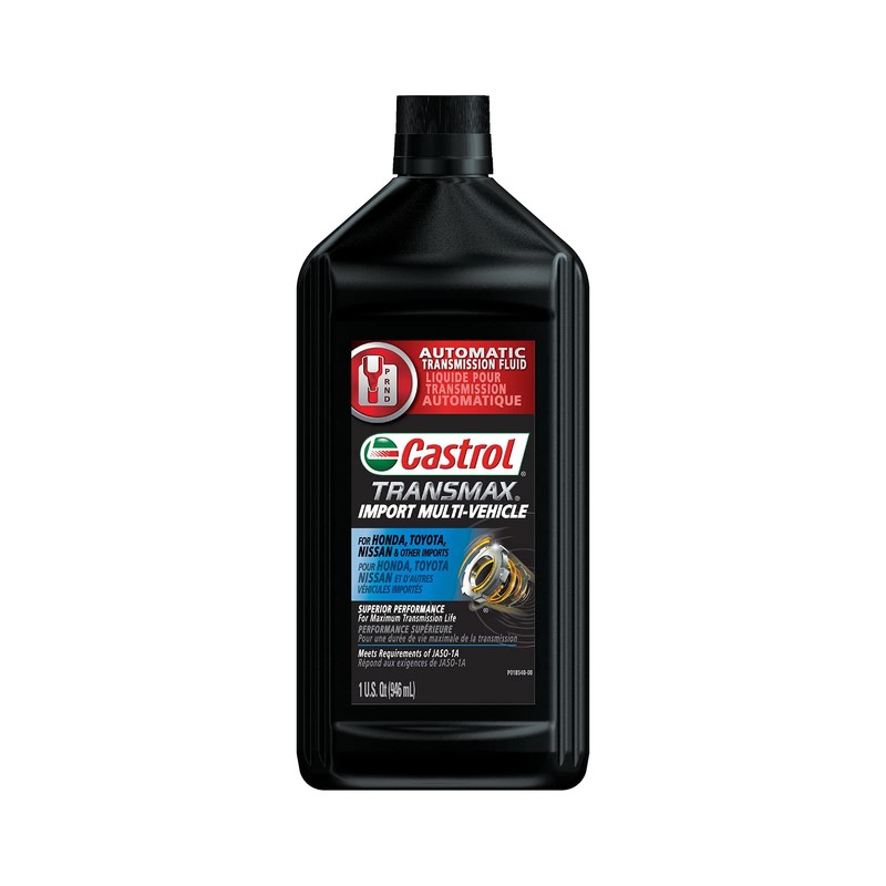 Castrol Transmax Import Multi-Vehicle Automatic Transmision Fluid, 1 Quart, Pack