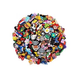 Shoe Charms, Shoe Decoration Accessories for Clog Bubble Slides, Shoe Pins for Girls Teens Boys Adults Gifts Party Favors.50 PCS