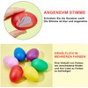 Norhogo Pack of 24 6 Colour Eggs Maracas Egg Shaker