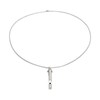 Whistle Pedant Necklace Reduce Anxiety Cylindrical Deep Breathing Stress Relief