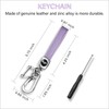 QBUC for GMC Key Fob Cover with Keychain Chrome Trim