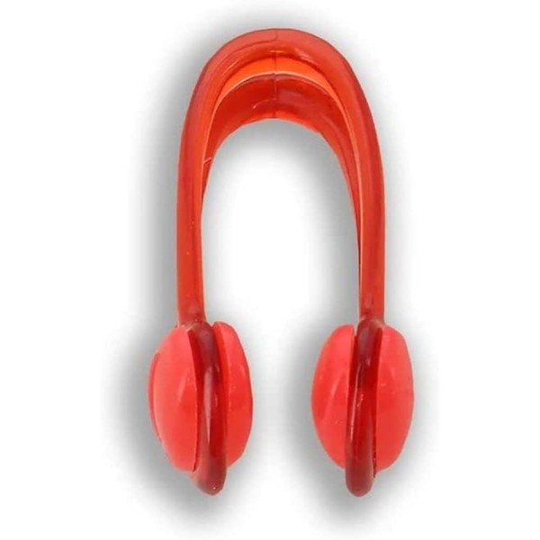 Speedo Unisex's Universal Swimming Nose Clip, Red, One Size