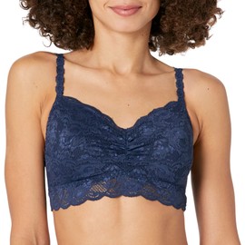 Cosabella Women's Never Say Never Padded Sweetie Soft Bra, Navy Blue, Medium