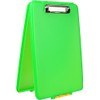 Dexas Slimcase Storage Clipboard, Lime