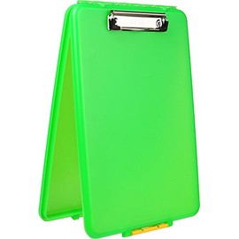 Dexas Slimcase Storage Clipboard, Lime
