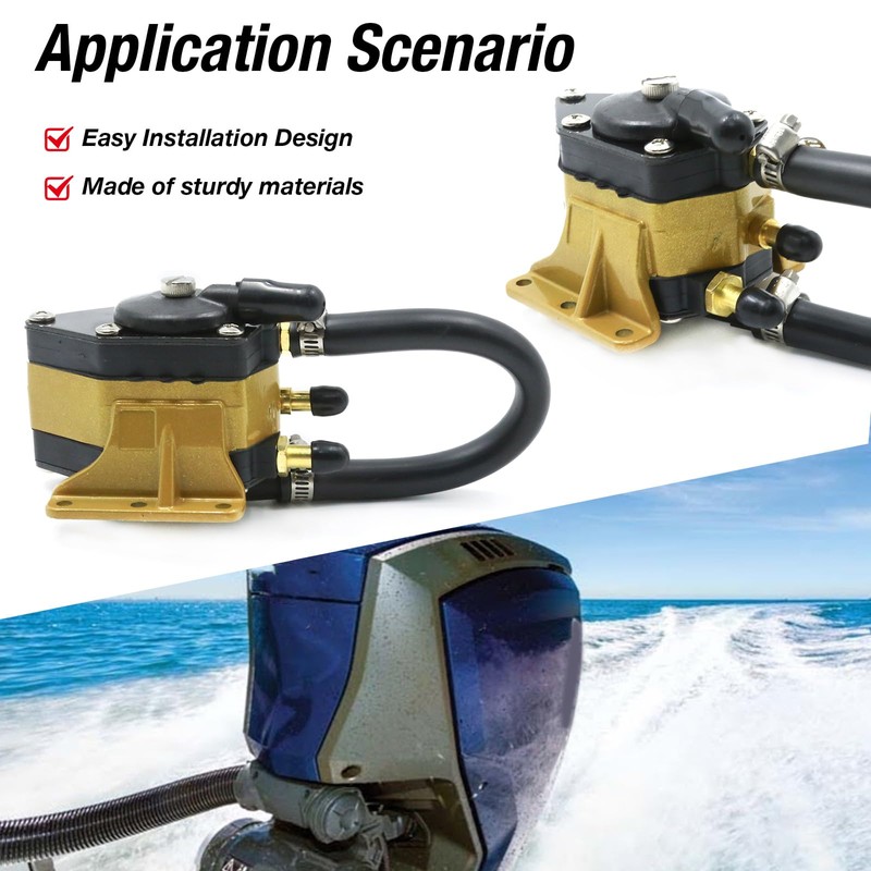 SYOWADA 5007420 Outboard Fuel Pump, Robust Oil Injection Conversion Fuel