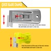 XW 7-Pack Razor Scraper Set, 4 PCS All-Metal Razor Blade