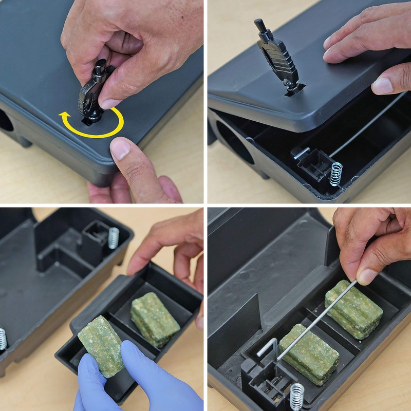 iTrap Mice & Rat Bait Stations – 2 Pack Rodent