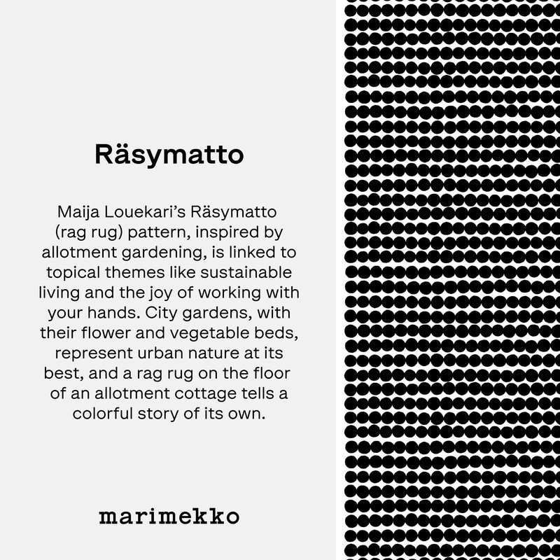 Marimekko - Räsymatto Cotton Coin Purse (Mini)