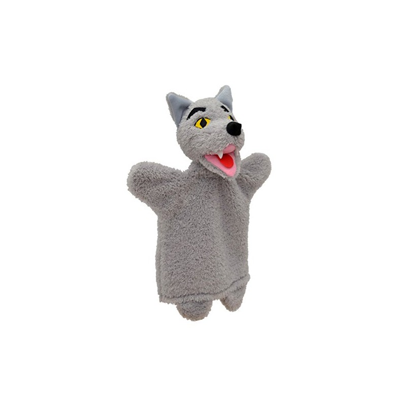 ABA (ABAX5) 71086 ABA Wolf Hand Puppet, 30 cm, Multi-Color
