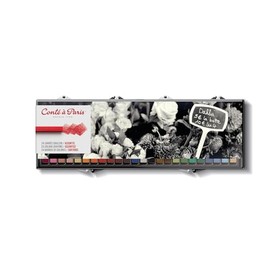Conté à Paris - Juego de 24 lápices de colores surtidos