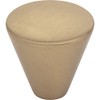 Elements 1" Diameter Satin Bronze Conical Sedona Cabinet Knob