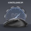 TECKNET Bluetooth Maus, 4800 DPI Maus Kabellos (Tri-Mode: BT 5.0/3.0