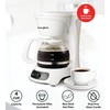 EUROSTAR ECM622W 4-Cup Coffeemaker, White