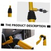 DOITOOL 1pc Durable Steel to Gear Stick Lock Anti-theft Car