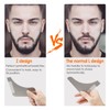 MYCARBON Stencil Care Beard Design Beard Shapes For Chin Beard