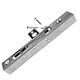 OTOTEC 2Pcs 6 Inch Security Flush Bolt Latch Door Lock Guard Lever Action Slide Bolt Stainless steel