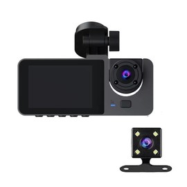Peakloong Dash Cam Front and Rear Inside WiFi Dash Camera Included with 32G SD Card Loop Recording