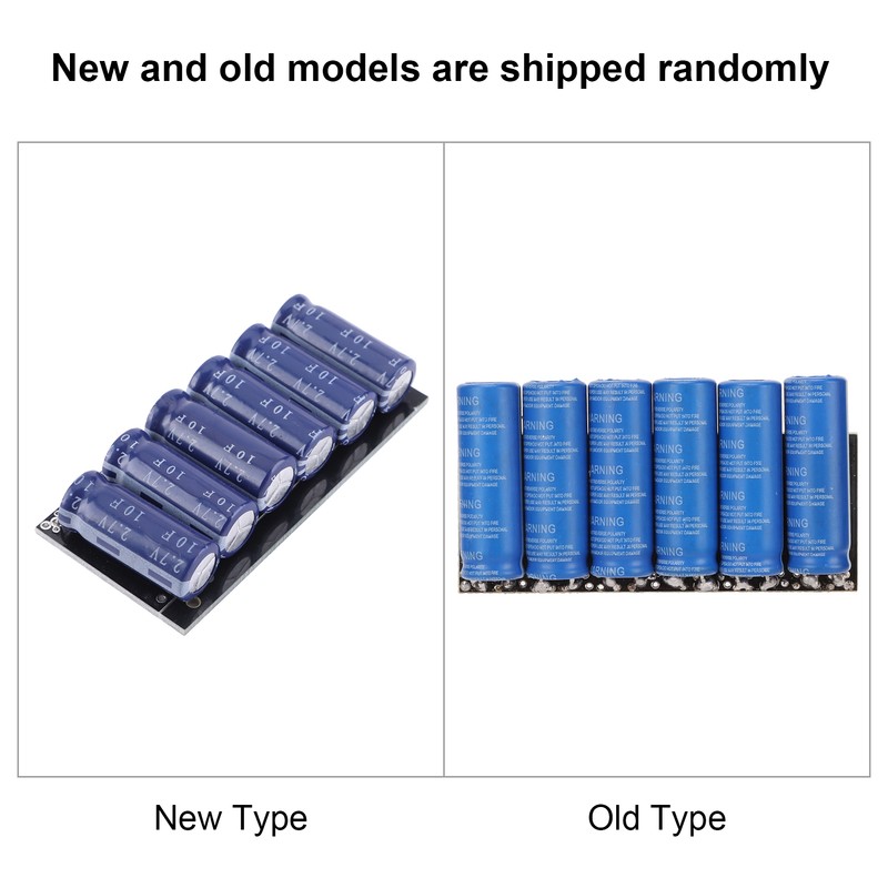 16V 1F 2F Farad Capacitor Module Series Connection 2.7V 10F