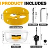 KATA 6-1/4 Hole Saw for Recessed-Lights: Installing 6 Inch LED