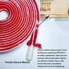 118 Inch Flexible Quarter Round Shoe Molding, Peel and Stick