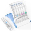 Waterpik Replacement Heads with Travel Case - 8 Pack
