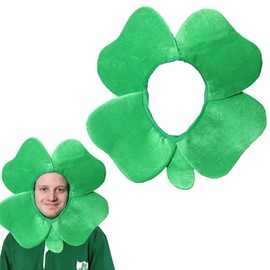 REBNGXIE St. Patrick’s Day Shamrock Hat Green Irish Clover Hat Funny St.Patrick's Day Hat Holiday Costume Accessory for Women Men Party Parade Decoration